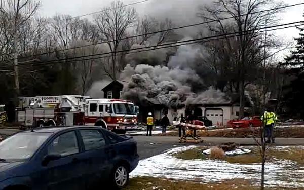 Dwelling Fire - Marlborough Twp. - 02/06/2013